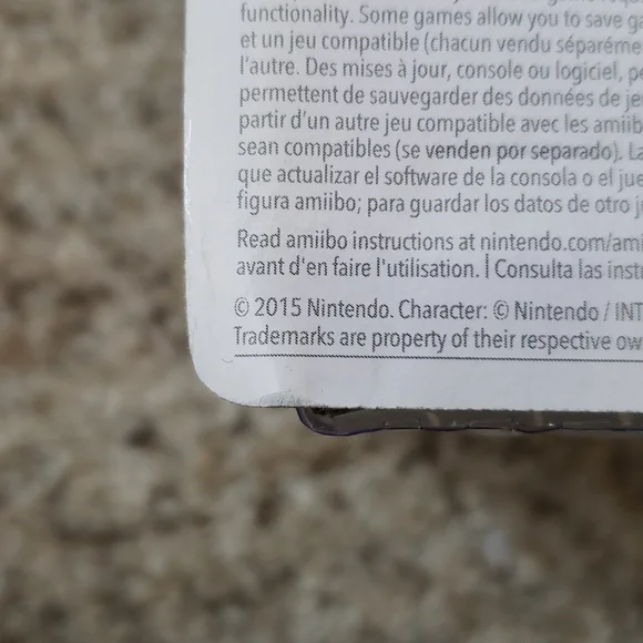 Robin Amiibo NIB Super Smash Bros Fire Emblem